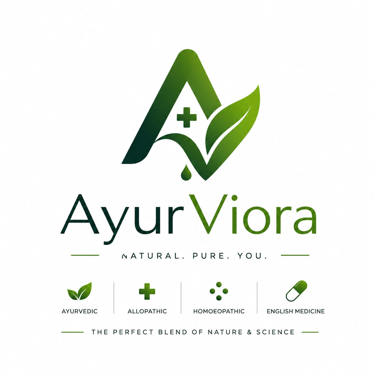 AyurViora Logo